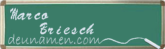 Marco Briesch Visitenkarte
